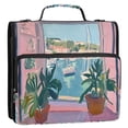 thumbnail image 5 of FORMRS Zipper Binder with Shoulder Strap 2-inch Ring 500 Sheet Capacity File Bag, Sea Boat, 5 of 5