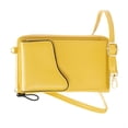 thumbnail image 3 of Sonducket Bolso de teléfono para mujer Hombro ajustable Monedero de cuero Decoración Tarjeta Monedero Bolsa Bolsas de mensajero y de hombro Amarillo Sonducket AP002884-01, 3 of 6