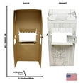 thumbnail image 2 of Color Me Puppet Show Stand 3D Cardboard Cutout Stand Up, 31W x 14D x 67H inches, 2 of 4