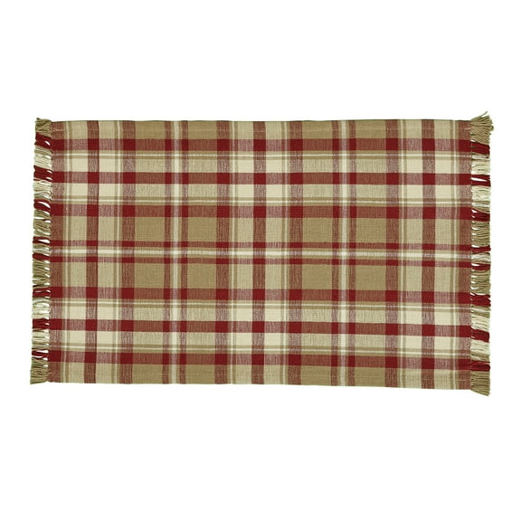 Park Designs Red Cumberland Placemat Set of 4