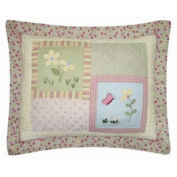 20" x 26" Flutterbye Cotton Standard Sham - Machine Washable