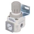 thumbnail image 3 of TKSE Regulador De Presión De Aire, Regulador De Presión De Aire con Manómetro G1/4 Válvula De Control para Compresor Y Herramienta Neumática 14.5‑123.3PSI, 3 of 14