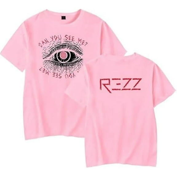 Rezz Tour 2025 T-shirt Merch Summer New Fashion Printed Women Men Casual Short Sleeve