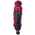 thumbnail image 2 of Rawlings Velo Baseball Intermediate Leg Guards | Navy/Scarlet | Intermediate, 2 of 2