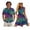 Colorful Leopard, variant on Matching Couple Outfits Yellow Lemon Women's Casual Dresses & Men's Hawaiian Shirt Men Shirts 4-Way Stretch Breathable Suitable for Everyday Casual Wear