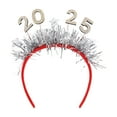 thumbnail image 2 of Skegnu 2025 Christmas Hair Bands New Year Party Decoration Colorful Headdresses For New Year's Eve Events Headbands Christmas Gifts, 2 of 6