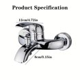 thumbnail image 3 of 1 Set Wall-mounted Concealed Three-way Shower Faucet, 304 Stainless Steel Concealed Mixed Water, Three-way Bathtub Shower Faucet, 3 of 6