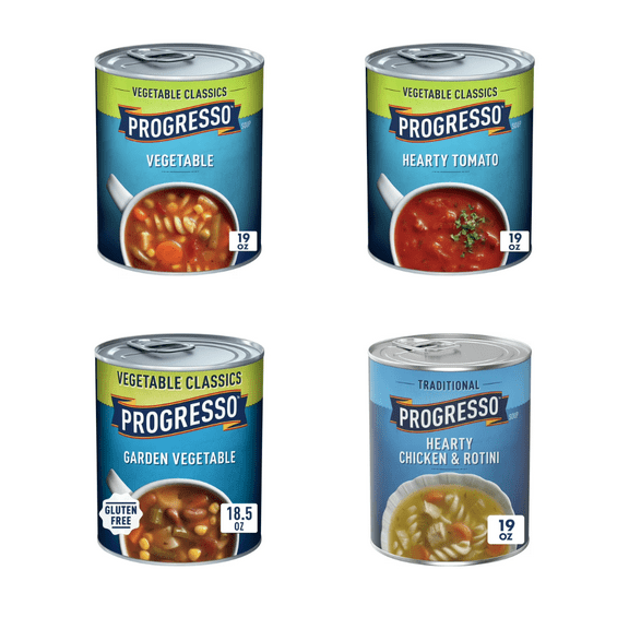 Progresso 8-Soup Comfort Pack – A Perfect Mix of Hearty Soups for Fast & Delicious Meals