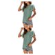 thumbnail image 4 of Guardurnaity Camiseta de mujer Estética Linda Hollow Out Pullover Blusa Club Work Vacation Daily Basic Summer Top Ropa para niñas Type18 NO18, 4 of 6