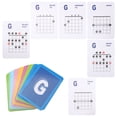 thumbnail image 3 of 49pcs Guitar Chord Practice Chart Guitar Beginners Kids Electric Guitar Fingering Guide Chart, 3 of 8