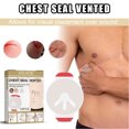 thumbnail image 2 of 20 Pack Occlusive Chest Seals, First Aid Kit for Open Chest Injuries and Suction Chest Wounds High Performance Emergency Trauma Dressing, Vented Chest Seal with Quick Tear for Wound Care, 2 of 9