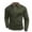 Army Green, variant on Mens Shirts Under $10 Mens Knit Sweater Long Sleeve Casual Golf Jacquard Dress Button Down Stand Collar Pullover Sweater Shirts