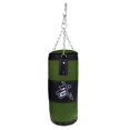 thumbnail image 2 of 50-150cm Guantes de boxeo y bolsas de boxeo - Gancho para colgar y cadenas para colgar Juego de cuatro piezas incluidas para adolescentes y adultos Verde oliva 50 Macarena Guantes de sacos de arena, 2 of 8