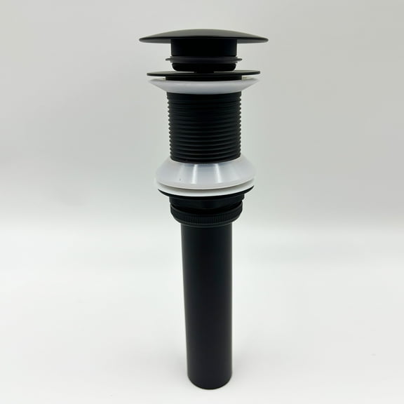 Bathroom Sink Drain without Overflow, Vessel Sink Lavatory Vanity Pop Up Drain Stopper, 304 Stainless Steel