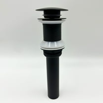 Bathroom Sink Drain without Overflow, Vessel Sink Lavatory Vanity Pop Up Drain Stopper, 304 Stainless Steel