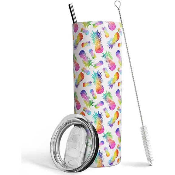 Daisy Gifts for Women Daisy Flowers Tumbler Daisy Coffee Mug Floral Cup with Lid and Straw Blue and White Daisy Stuff Decor