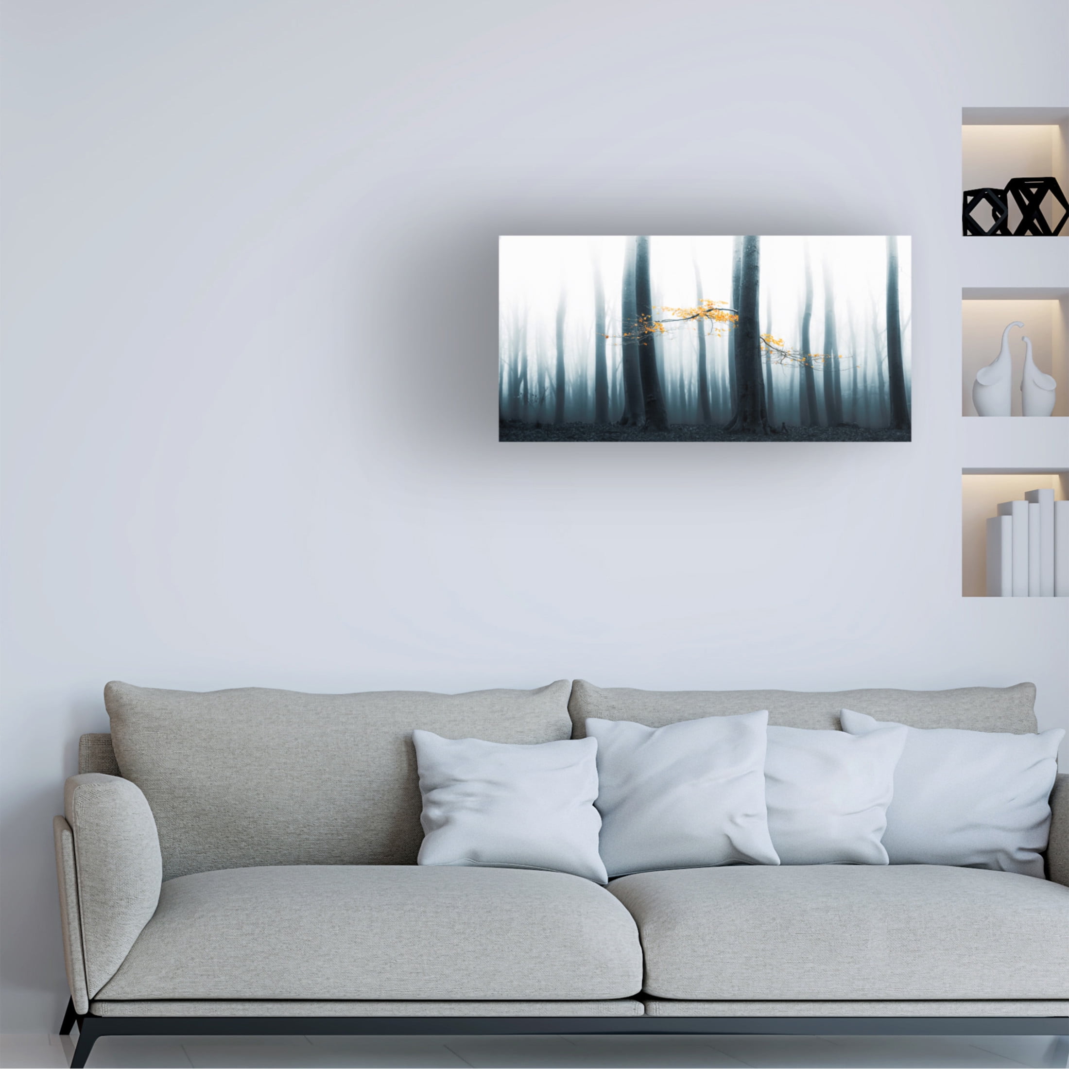Canvas Wall Art - Lars van de 'Speulder Revisited' Wall Art for Living Room, Bedroom, or Office D?cor by Trademark Fine Art - 19 x 10 Inches