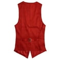 thumbnail image 4 of Uinagy Men's Sequined Suit Vest, 4 of 6