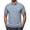 Light Blue, variant on SAWOBUUN Men's Print Shirt Short Sleeve Collared T-Shirt Lightweight Breathable Casual Summer Golf Top