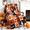 Halloween Patchwork, variant on Bleum Cade Fall Pumpkin Black Cat Throw Blanket,Soft Warm Autumn Flannel Blankets for Couch & Bed Home Decor, Unique Fall Gift for Cat Mom Cat Lover Family, 50"x60"