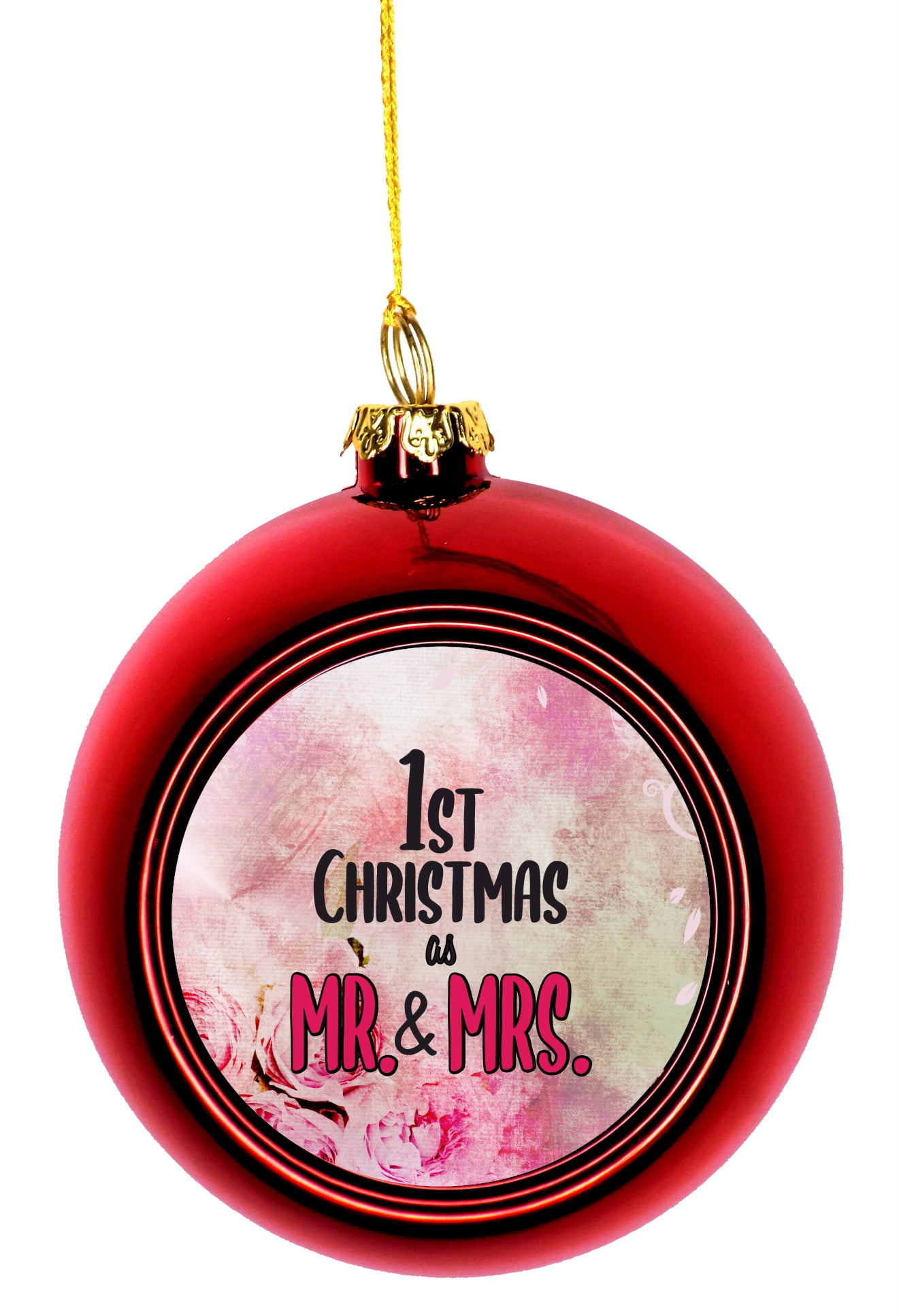 baby boy 1st christmas bauble