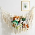thumbnail image 1 of Hamaca para juguetes, hamaca para animales de peluche, hamaca para juguetes de peluche, hamaca para osito de peluche, red colgante, estante de almacenamiento para juguetes en la esquina para habitació, 1 of 4