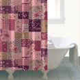 thumbnail image 4 of Pioneer Flower Floral Print Pattern Shower Curtain 84"x72", Bathroom Decorative Shower Curtain Set with 12 Hooks, Waterproof Washable, 4 of 6