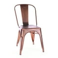 thumbnail image 1 of Design Lab MN LS-9000-COP Dreux Vintage Copper Dining Chair Set of 4, 1 of 7