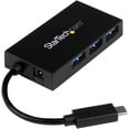 thumbnail image 3 of StarTech.com USB C Hub, 4 Port USB-C to USB-A (3x) and USB-C (1x), with Power Adapter, USB Type C Hub, Port Expander, 3 of 7