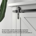 thumbnail image 3 of Barn Door Hardware Kit, Quiet Mini Barn Door Hardware Kit  For Living Room For Study, 3 of 8