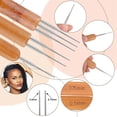 thumbnail image 3 of 31Pc Crochet Needle Locking Tool Set, Dreadlocks Needles Hair Bent Tools with Dreadlocks Hair Ring, 3 of 7
