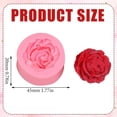 thumbnail image 3 of 3D Rose Flower Silicone Fondant Molds, Cake Chocolate Mold, Roses Flowers Chocolate Mold, Versatile Molds for Candy, Soap, Resin and Kitchen Baking Supplies, 3 of 5