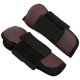 thumbnail image 3 of 1 par de botas de soporte para caballos, protector de pata de caballo de neopreno con carcasa de PU para saltar y caza, patas delanteras marrones L, 3 of 5