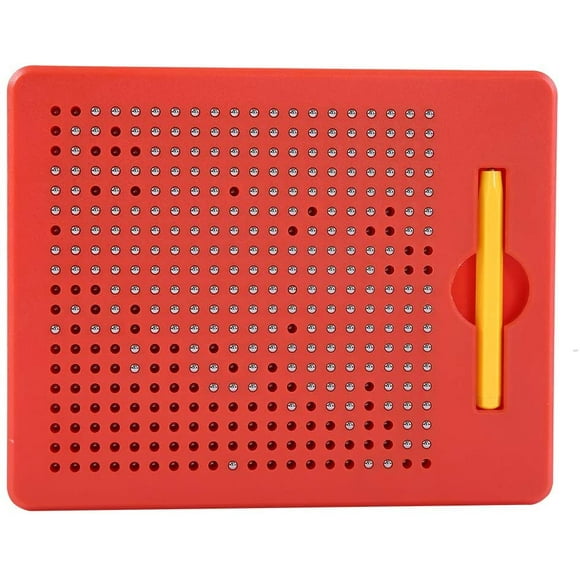 Sin (Red)Magic Slate Magnetic Drawing Board Magnet Pad Drawing Board with Pen for Kid Educational Toy Creativity Tablet ABS Tablet Drawing Board Free Game Drawing