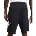 thumbnail image 3 of NIKE Club Alumni Short - Mens (Black/White,S), 3 of 3