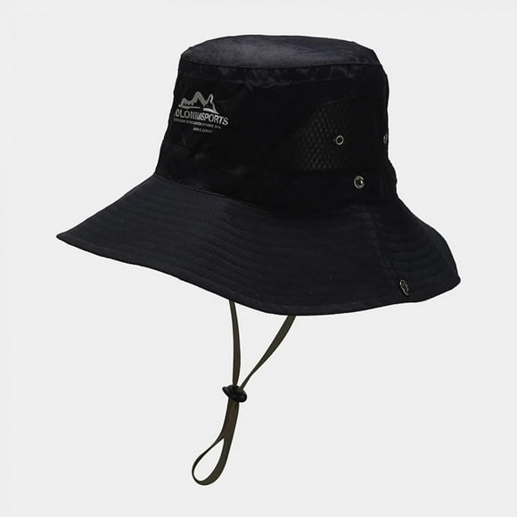 Upf 50 Boonie Sun Hat Sun Protection Hat, Fishing Hat, Hunting Hat, Black