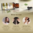 thumbnail image 4 of Aceite capilar GuruNanda, romero y menta con queratina y vitamina E, 60 ml, 4 of 7