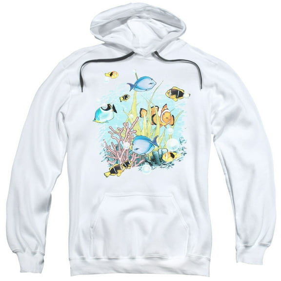 Wildlife - Tropical Fish - Pull-Over Hoodie - Small