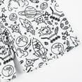 thumbnail image 4 of WIBACKER 2-9T Funny DIY Painted Pajamas for Boys Planet Summer Short Sleeve PJ Set You Can Color With Markers, 4 of 17