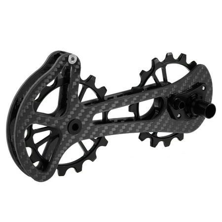 16T Bicycle Bike Ceramic Bearing Jockey Pulley Wheel Set Carbon Fiber CNC Rear Derailleurs Guide for Shimano 6800/6870/4600/9000/9070 Ultegra/DURA