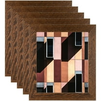 ArtToFrames 24" x 36" Brown Picture Frame, 24x36 inch Brown Wood Poster Frame (WOM-4291), 5 Pack