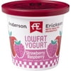 Anderson Erickson Low-Fat Strawberry Raspberry Yogurt, 6 Oz.