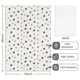 thumbnail image 2 of 6 Pcs Dog Paw Print Gray White Pattern Funny Kitchen Towels, Microfiber Dish Towels, Kitchen Tea Towels Set 18" X 26", 2 of 6