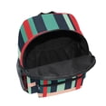 thumbnail image 6 of FORMRS Kids School Backpack with Front Zippered Pocket 12" Student Travel Daypack, Green Plaid, 6 of 6