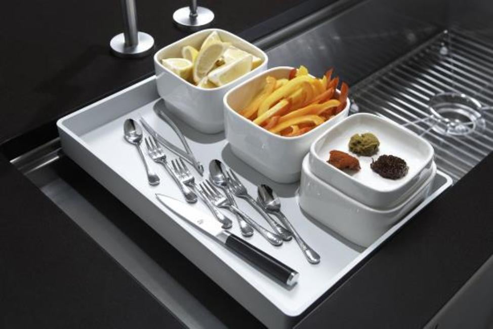 Kohler K6231 Flip Tray For 33" And 45" Sinks From The Stages Collection White