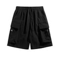 thumbnail image 1 of Soki Mens Shorts Cargo Clearance Summer Classic Relaxed Casual Half Shorts, 1 of 2