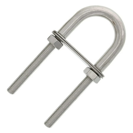 

Stainless U-Bolts With Oversized Head