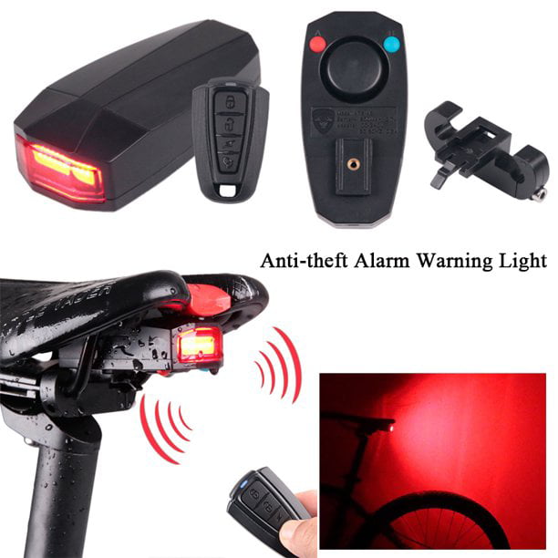 Mountain Bike Tail Light USB Rechargeable LED Bicycle Taillight Warning Light