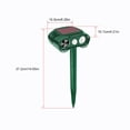 thumbnail image 4 of Solar Powered Animal Repeller, Ultrasonic Pest Deterrent, Green Waterproof Garden Protector with PIR Motion, Eco-Friendly & High Efficiency, 4 of 7