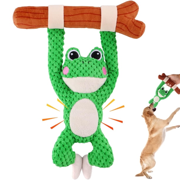 Juguete para Perro Homounter, Juguete Squeaky para Juego de Tira y Afloja para Perros Pequeños, Medianos y Grandes